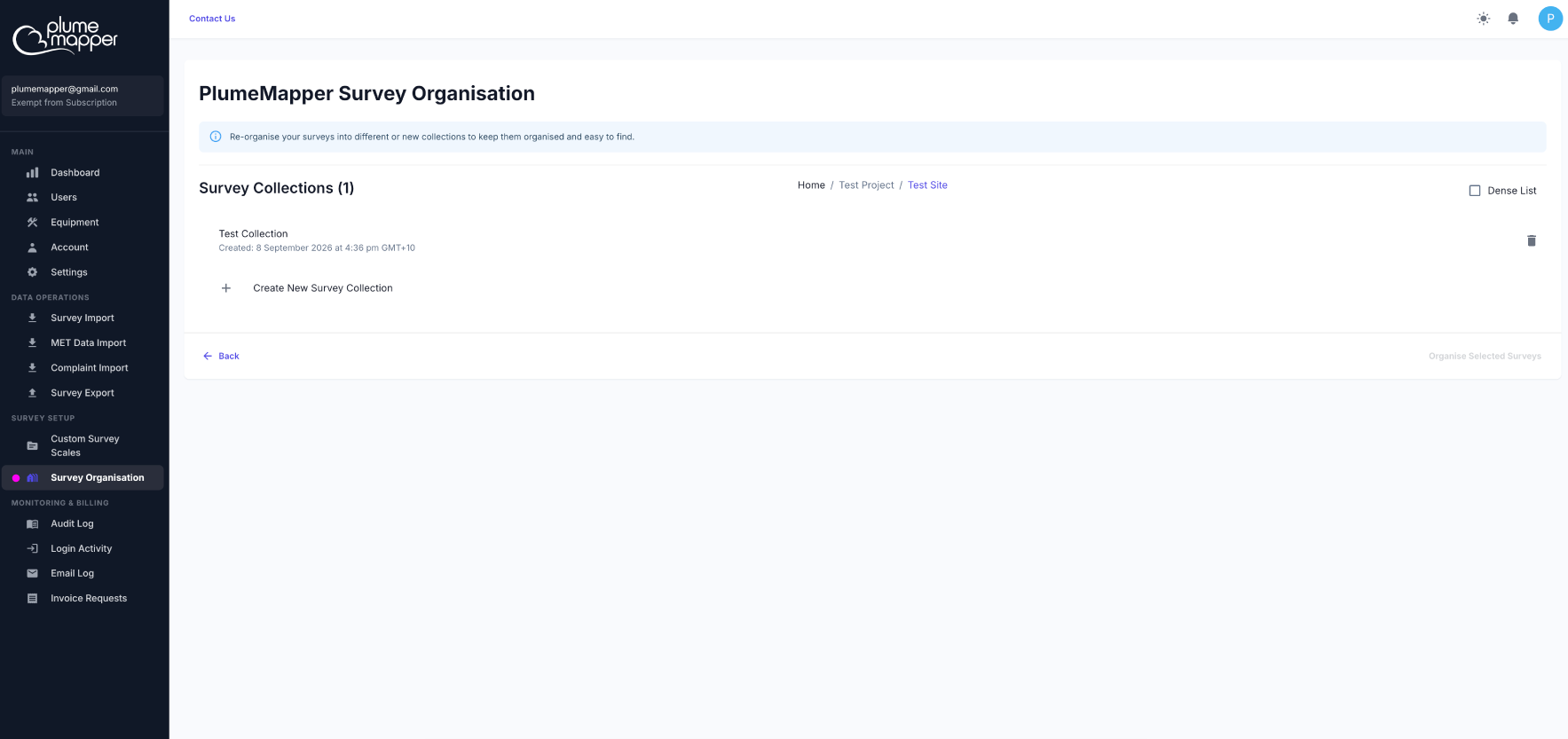 survey organisation