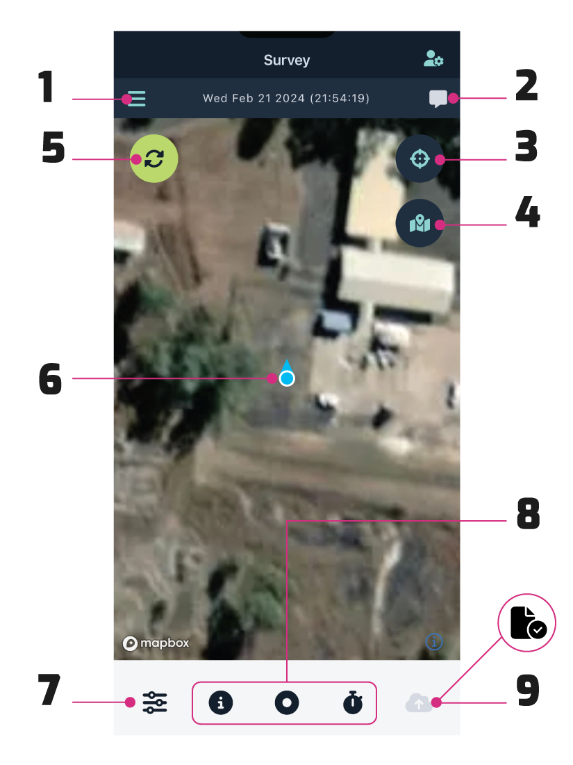 survey map view
