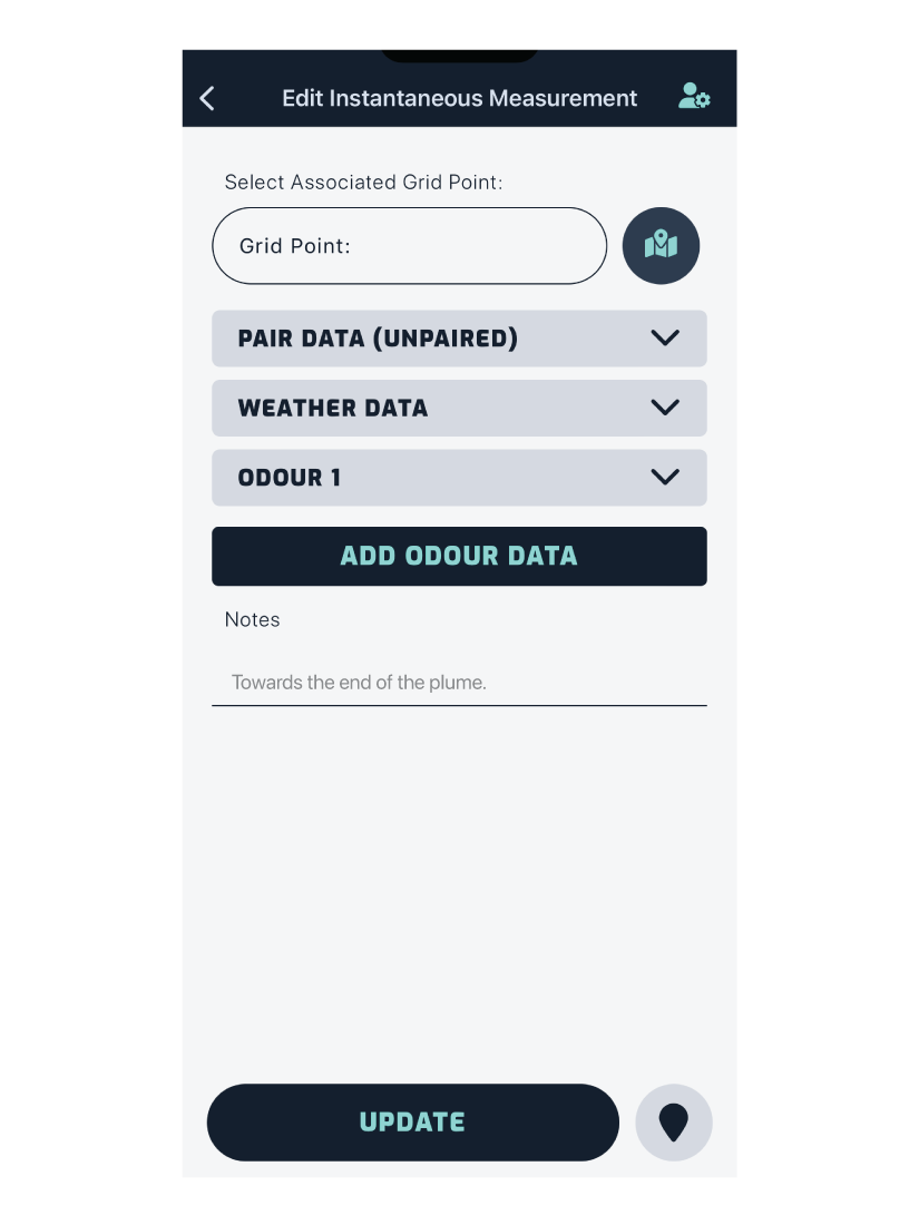 edit instantaneous - grid points