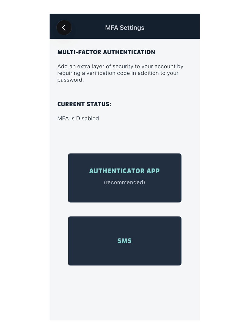multi-factor authentication
