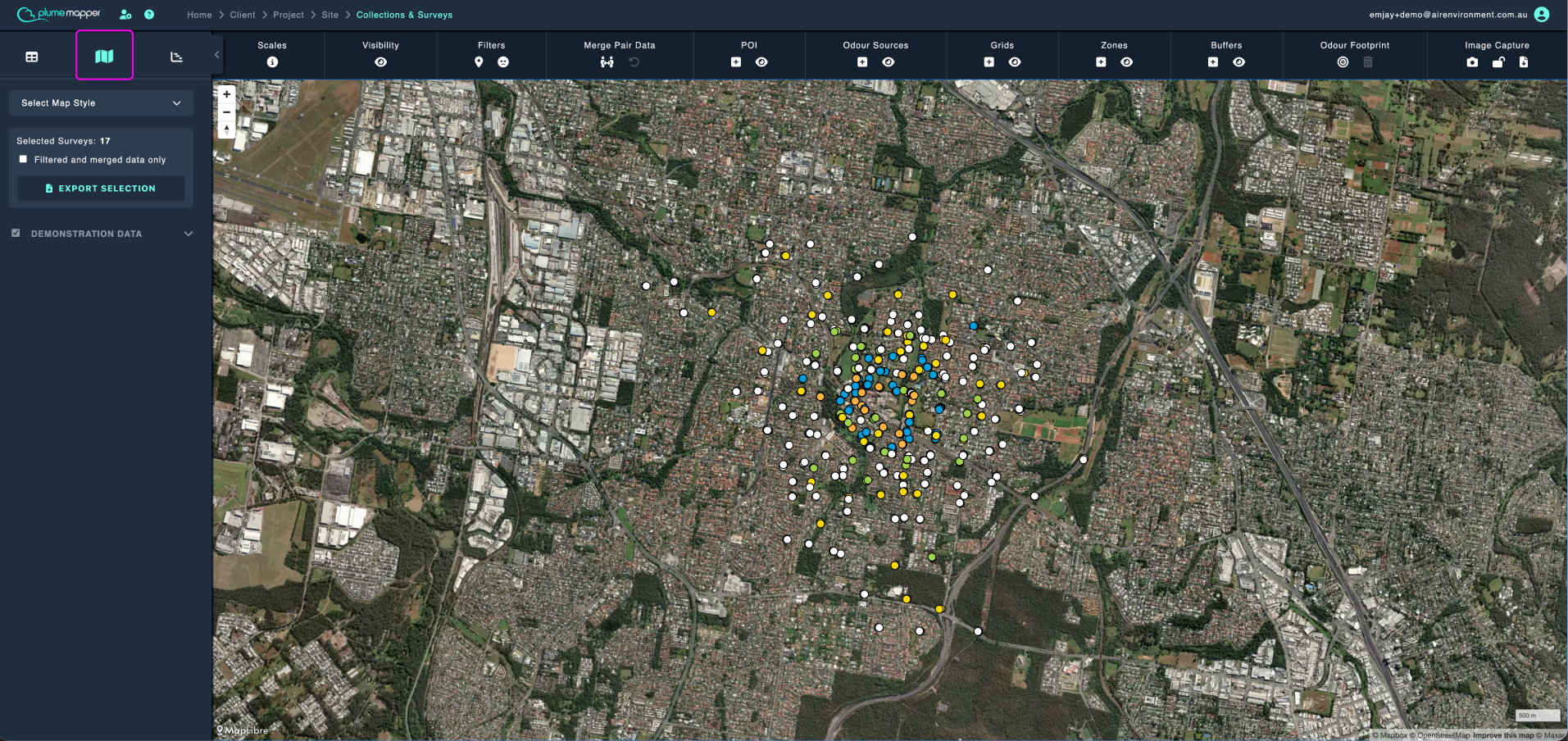map view