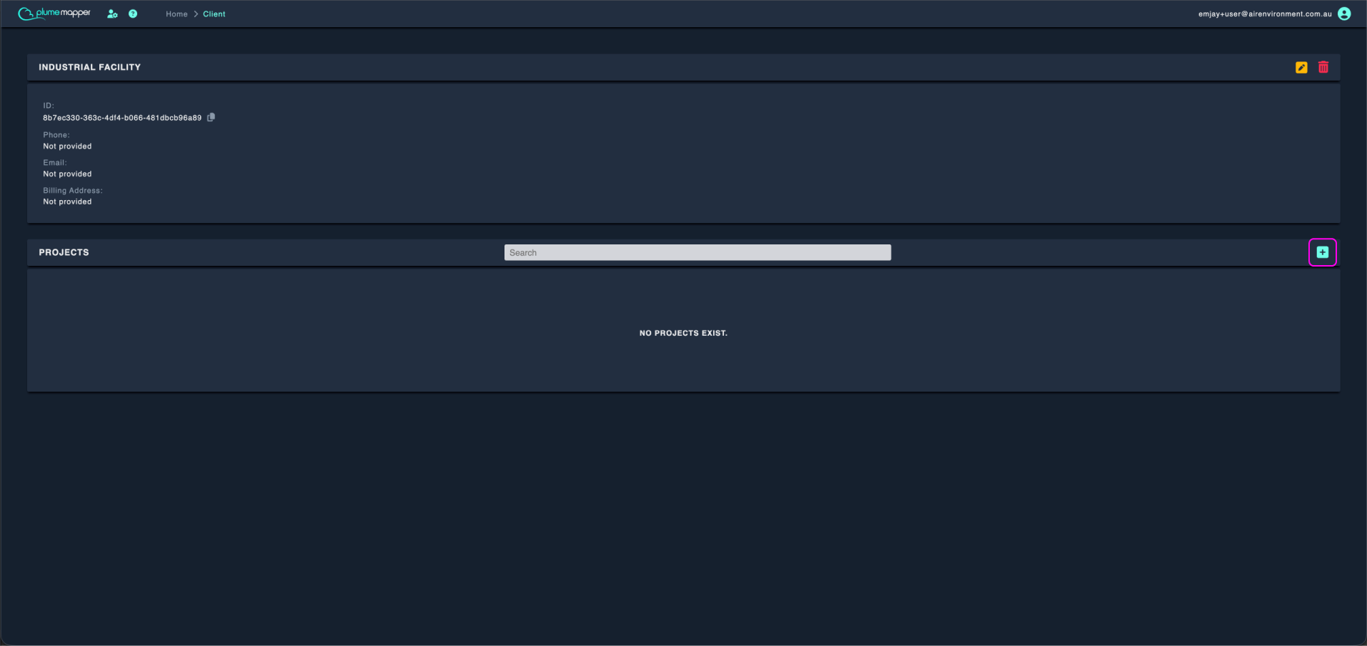 client page