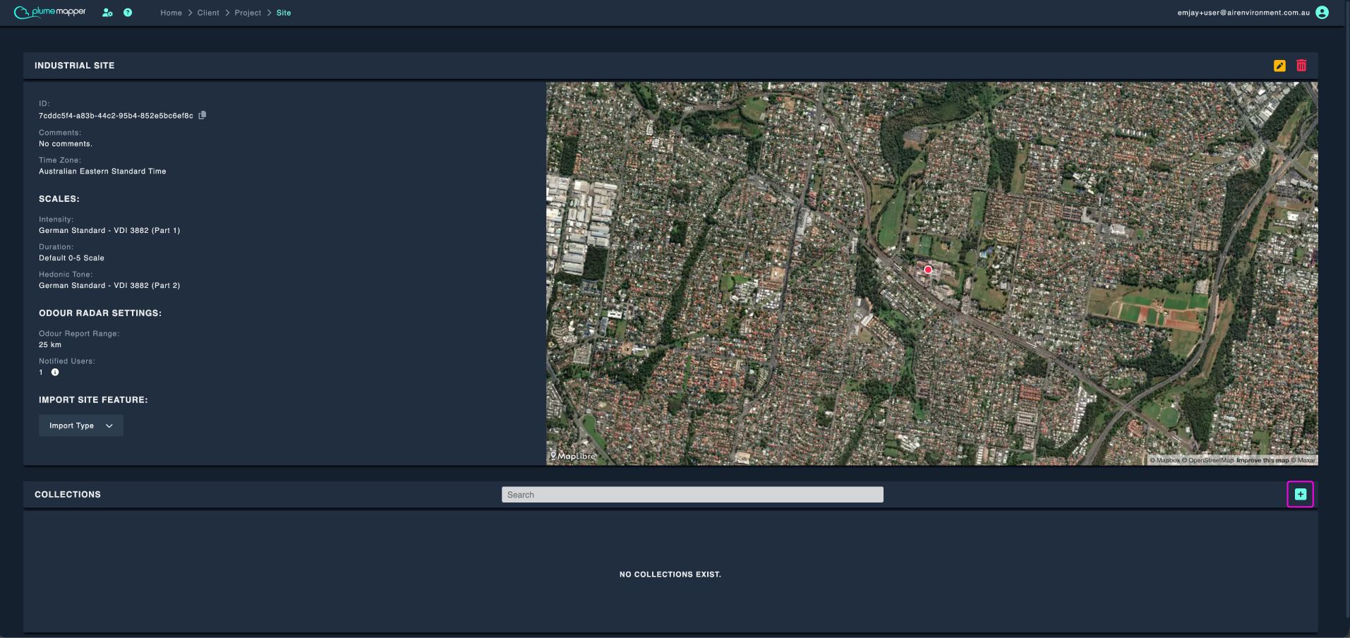 site page