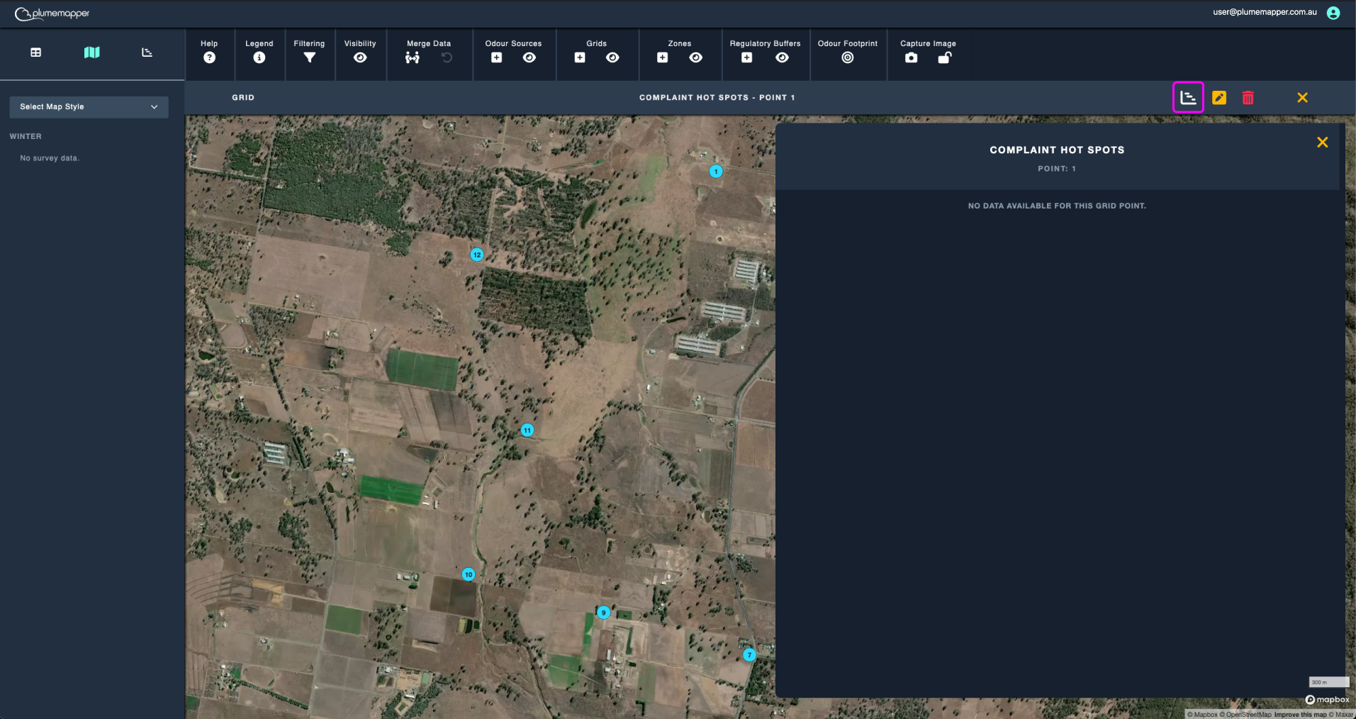 grids: edit bar, grid stats