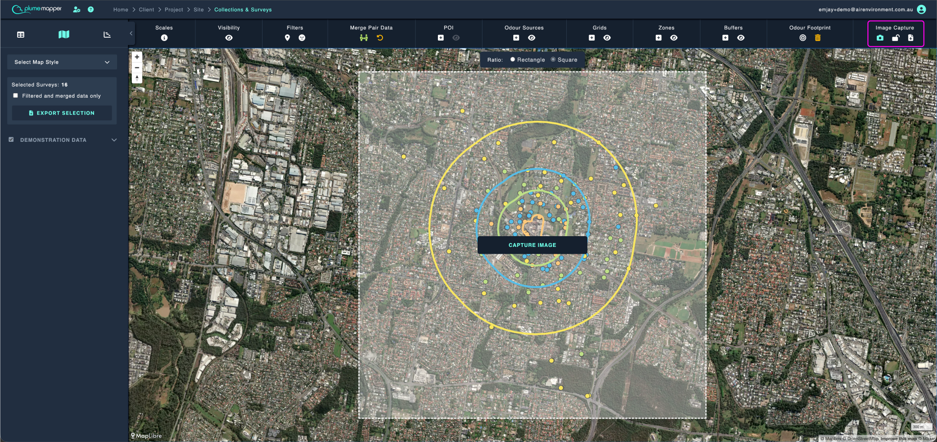 image capture: align capture