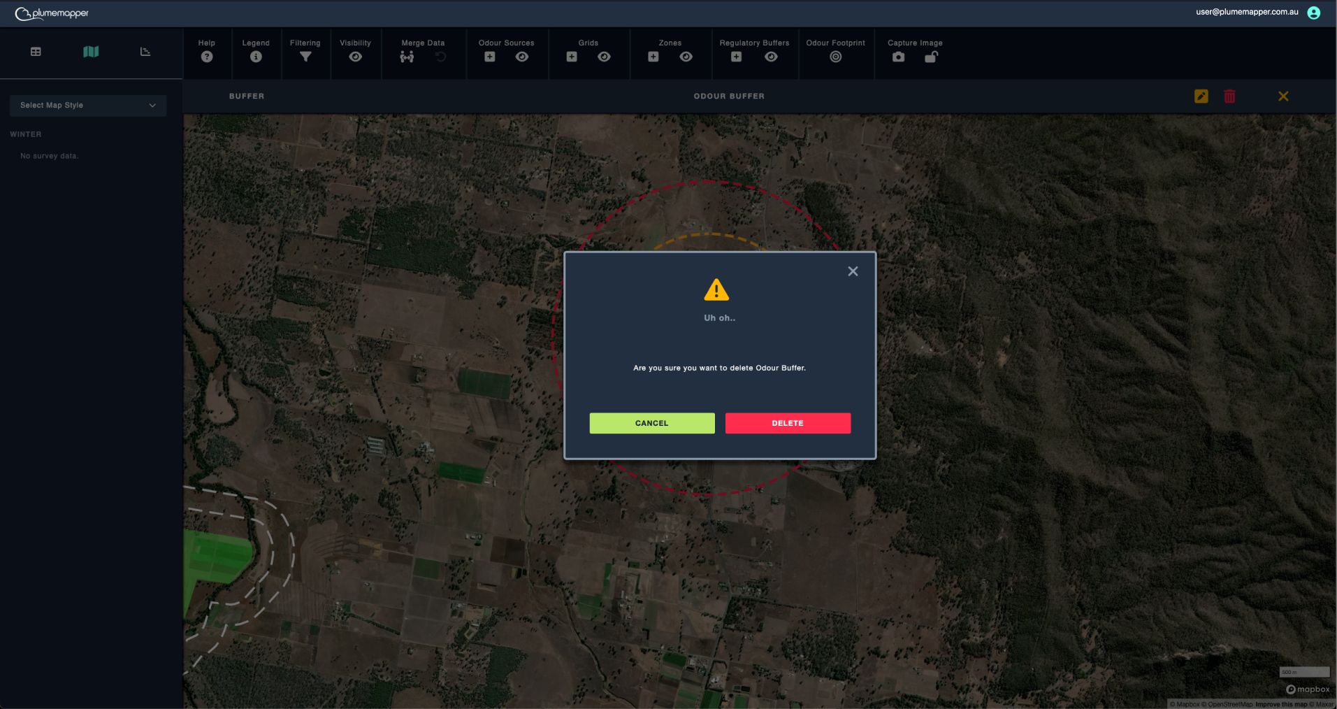 regulatory buffers: deleting buffers